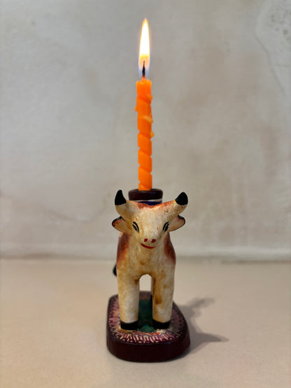 ANTIGUO CANDELERO ARTESANIA MEXICANA.