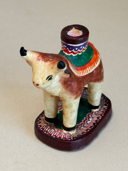 ANTIGUO CANDELERO ARTESANIA MEXICANA.