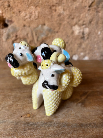 SET VINTAGE SALERO Y PIMENTERO.