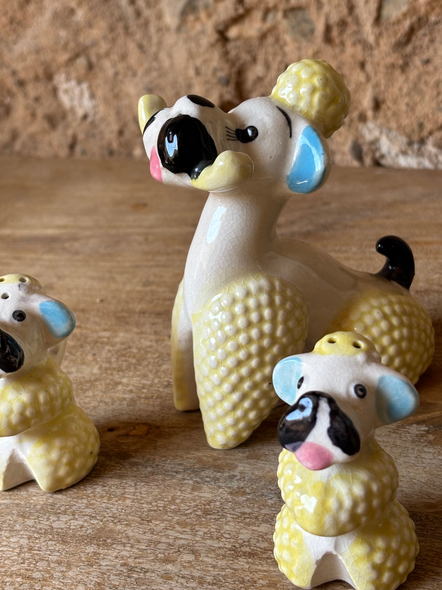 SET VINTAGE SALERO Y PIMENTERO.