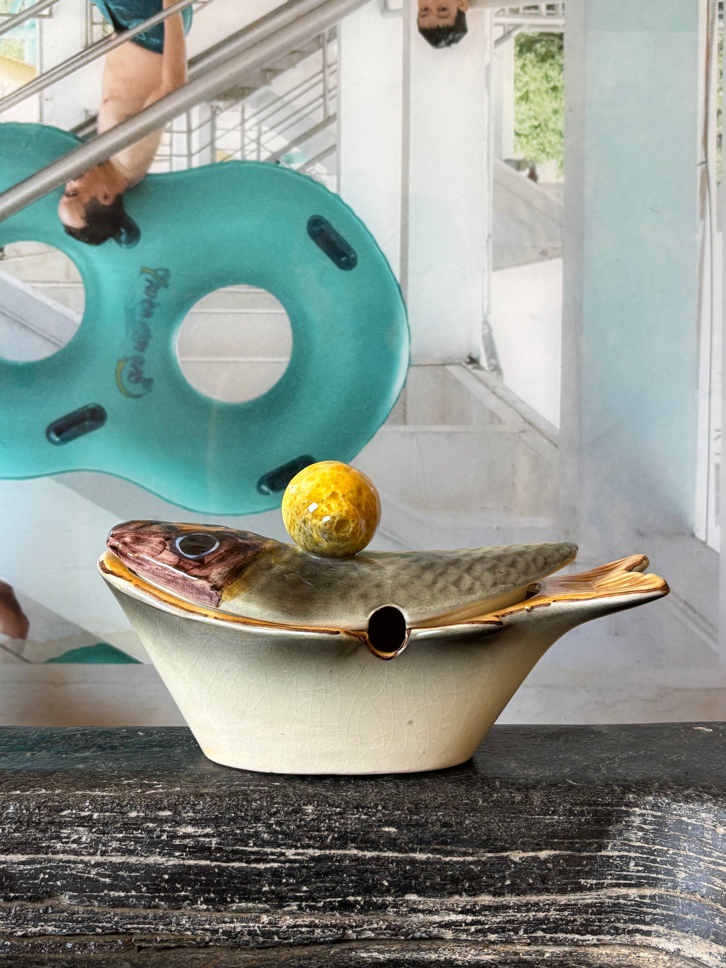 SALSERA EN CERAMICA DE MANISES.