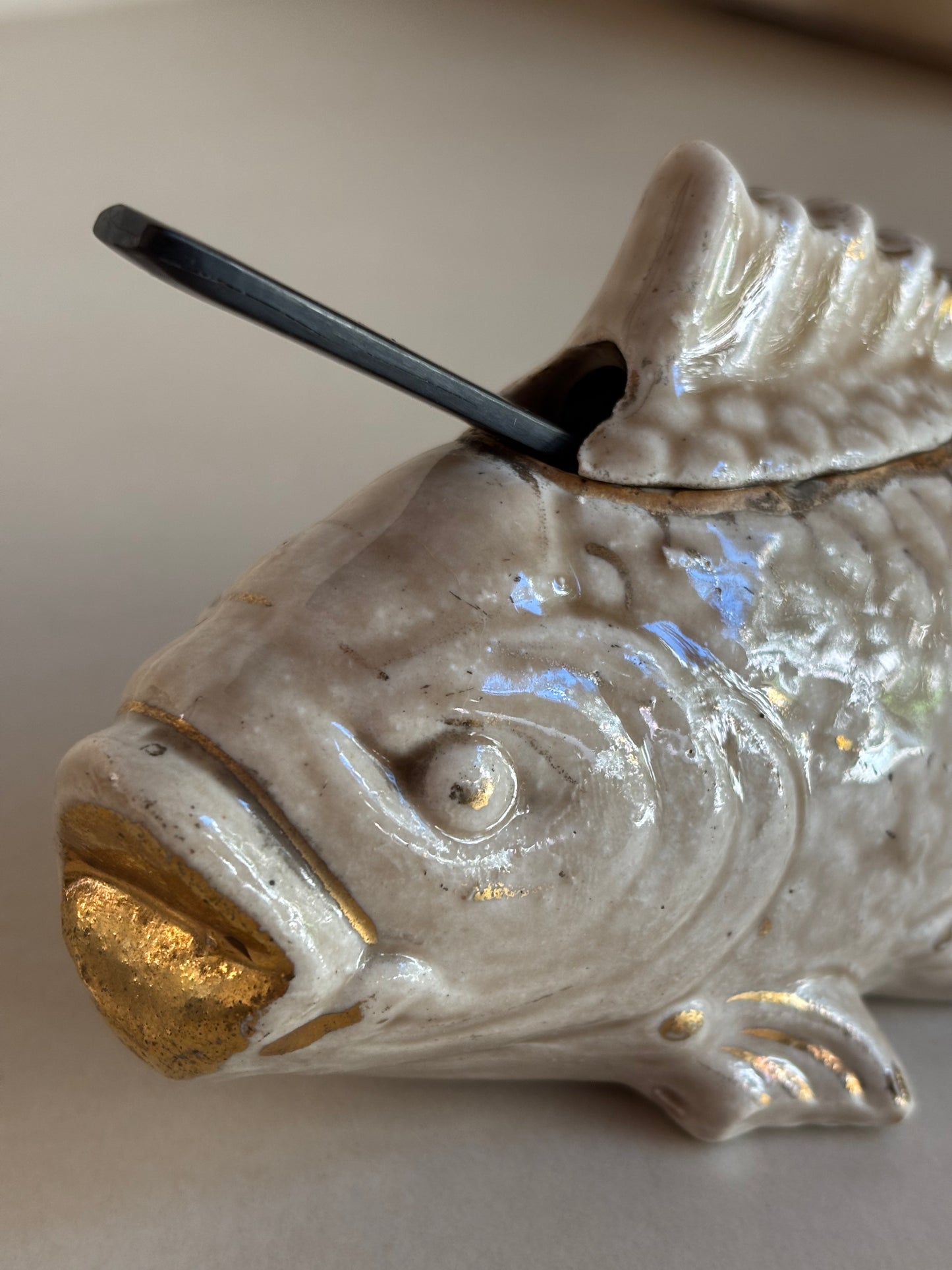 SALSERA-MOSTACERA FORMA DE PEZ.