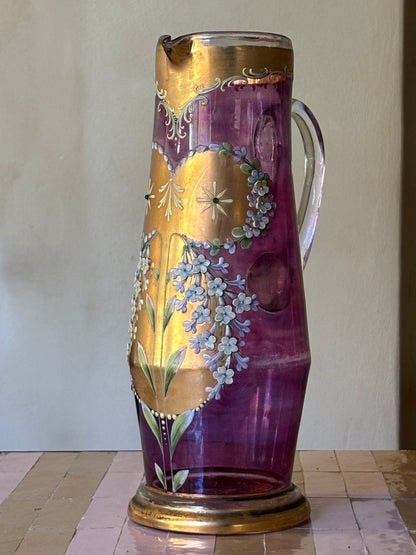 JARRA DE VIDRIO HÚNGARA.