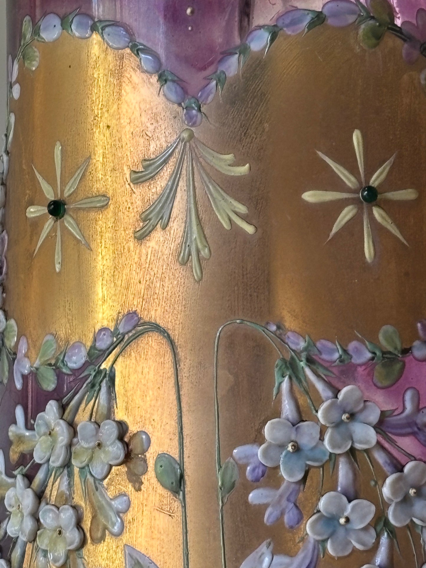 JARRA DE VIDRIO HÚNGARA.