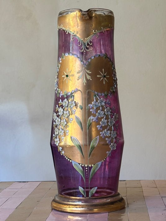 JARRA DE VIDRIO HÚNGARA.