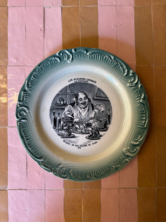 PLATOS PARLANTES "LES DEJEUNERS COMIQUES".