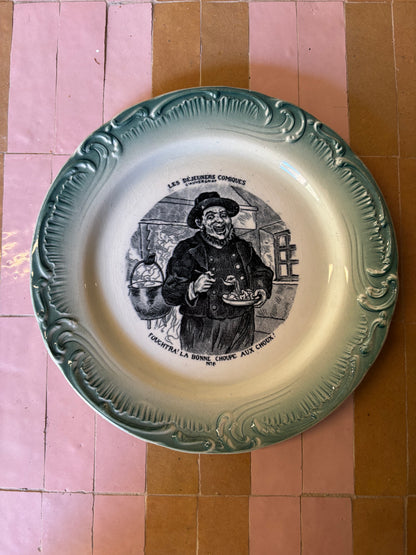 PLATOS PARLANTES "LES DEJEUNERS COMIQUES".