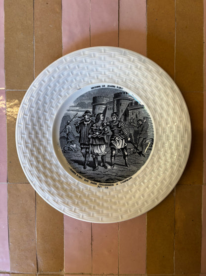 PLATOS PARLANTES "JEANNE D´ARC".