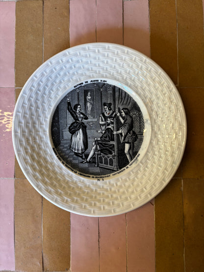 PLATOS PARLANTES "JEANNE D´ARC".