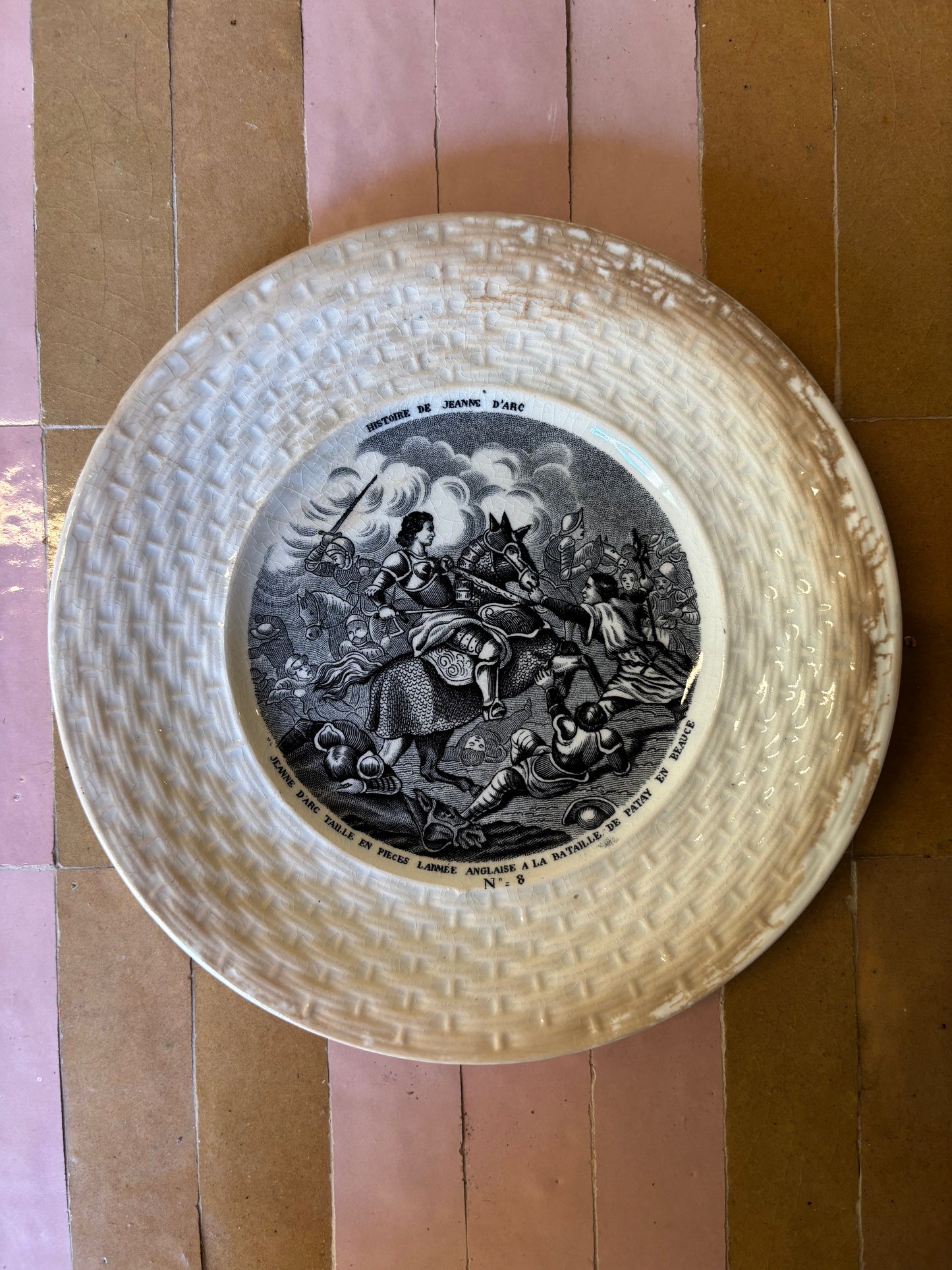 PLATOS PARLANTES "JEANNE D´ARC".