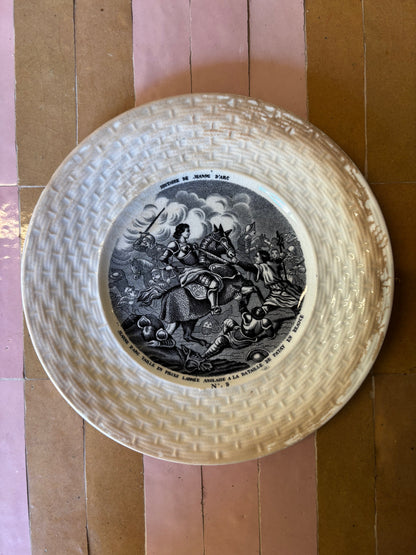 PLATOS PARLANTES "JEANNE D´ARC".