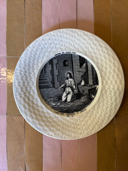 PLATOS PARLANTES "JEANNE D´ARC".