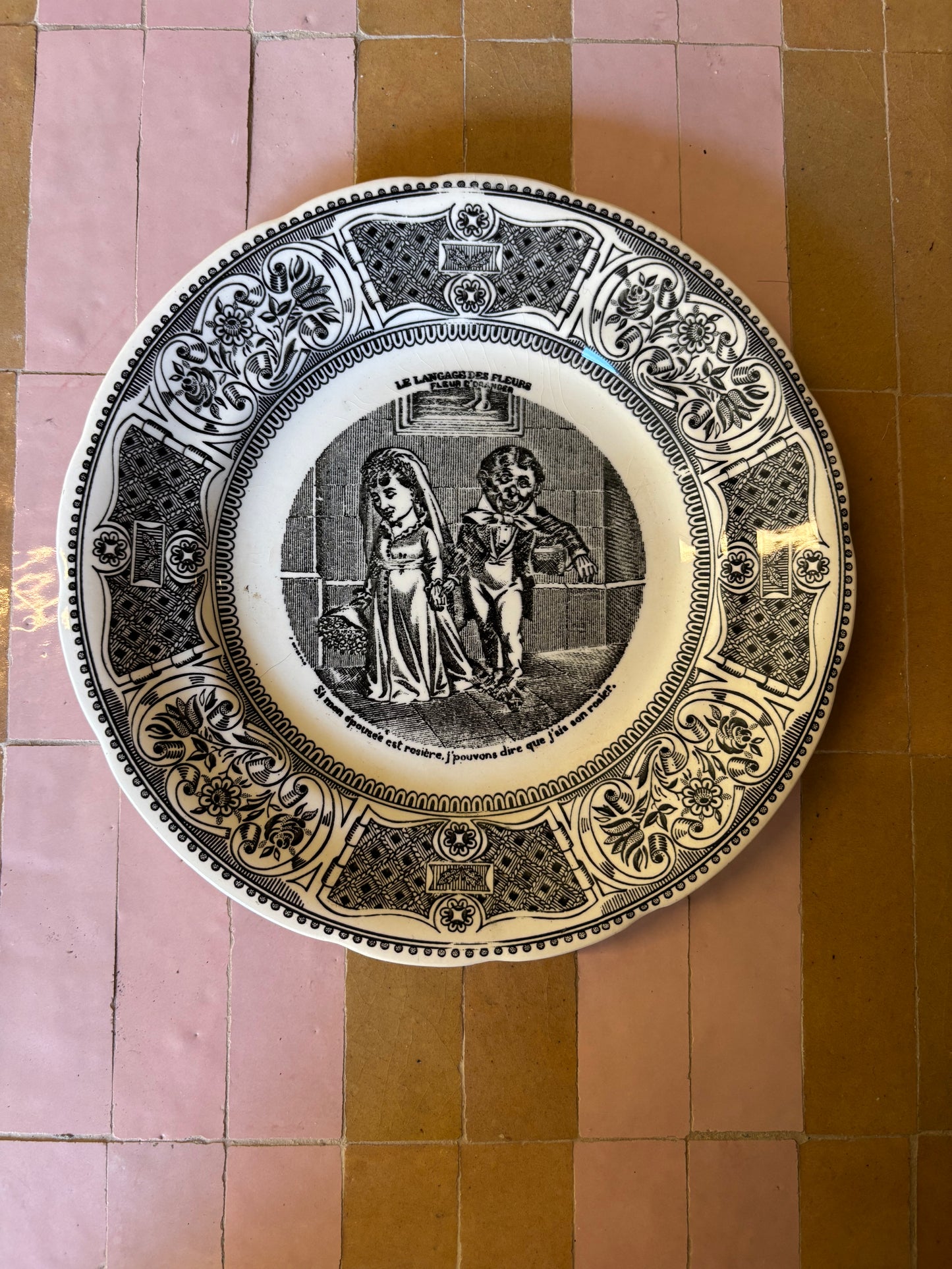 PLATOS PARLANTES "LE LANGAGE DES FLEURS".