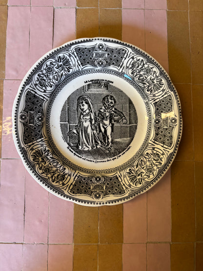 PLATOS PARLANTES "LE LANGAGE DES FLEURS".