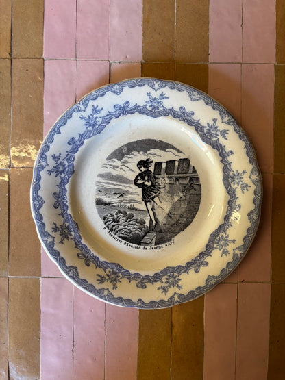 PLATOS PARLANTES "JEANNE D´ARC".