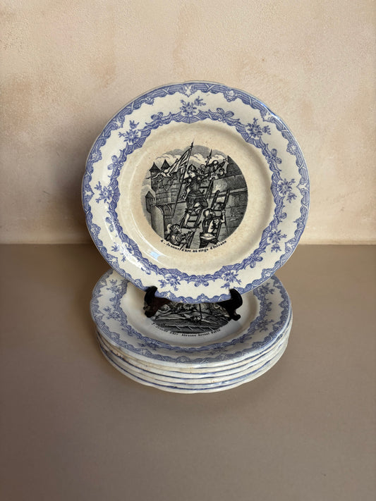 PLATOS PARLANTES "JEANNE D´ARC".