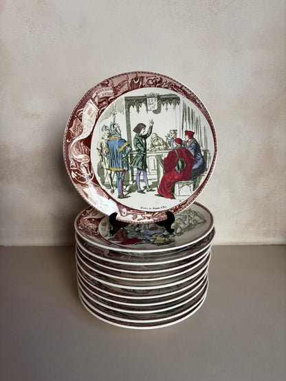 PLATOS PARLANTES "JEANNE D´ARC".