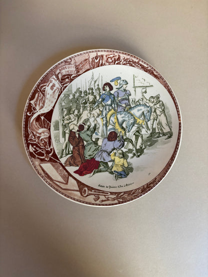 PLATOS PARLANTES "JEANNE D´ARC".