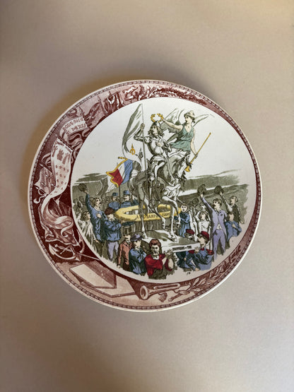 PLATOS PARLANTES "JEANNE D´ARC".