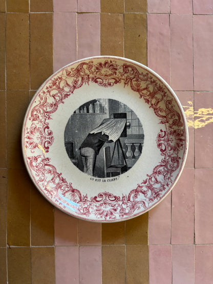 PLATOS PARLANTES COLECCIÓN HUMORISTICA "OÙ EST..."