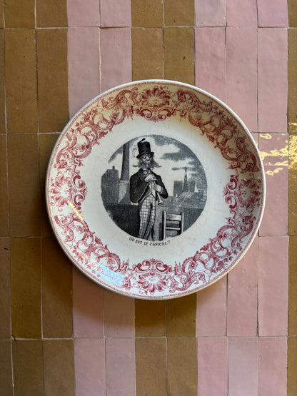 PLATOS PARLANTES COLECCIÓN HUMORISTICA "OÙ EST..."