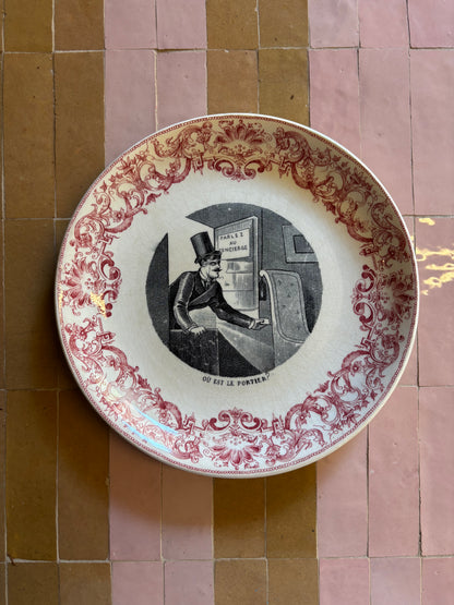 PLATOS PARLANTES COLECCIÓN HUMORISTICA "OÙ EST..."