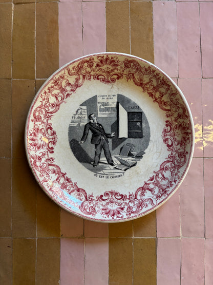 PLATOS PARLANTES COLECCIÓN HUMORISTICA "OÙ EST..."