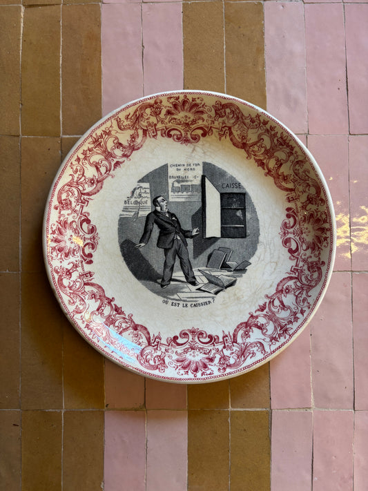 PLATOS PARLANTES COLECCIÓN HUMORISTICA "OÙ EST..."