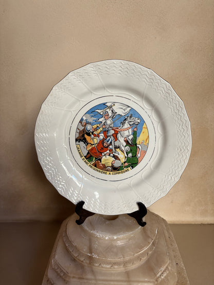 PLATOS PARLANTES COLECCIÓN "JEANNE D´ARC".