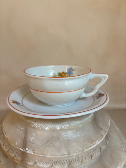 JUEGO DE 6 TAZAS DE CAFE VINTAGE.