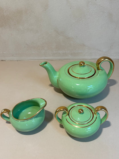 SET DE TETERA, AZUCARERO Y LECHERA VINTAGE