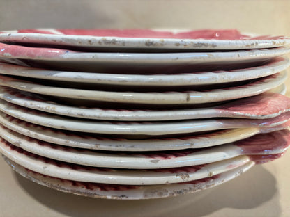 PLATOS EN CERAMICA ESMALTADA DE MANISES.