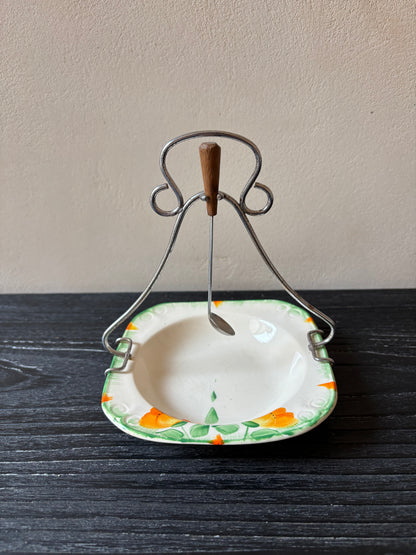 SET DE DESAYUNO EN PORCELANA INGLESA.